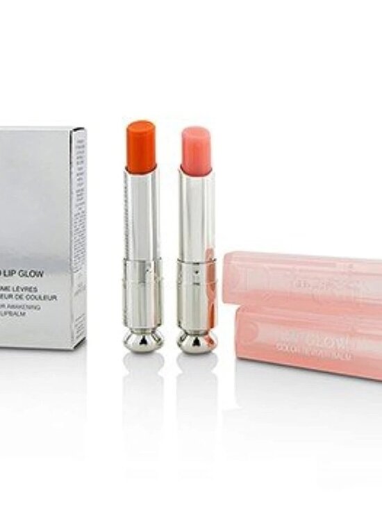 Dior Other - Dior Addict Lip Glow Reviver Duo 001 Pink 004 Coral LipGloss